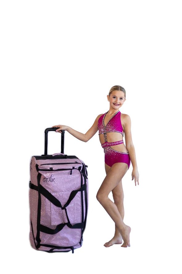 Glam'r Gear® Demi™ Large, The Foldable Changing Station™ with Extendable Top Bar (uHide® System)