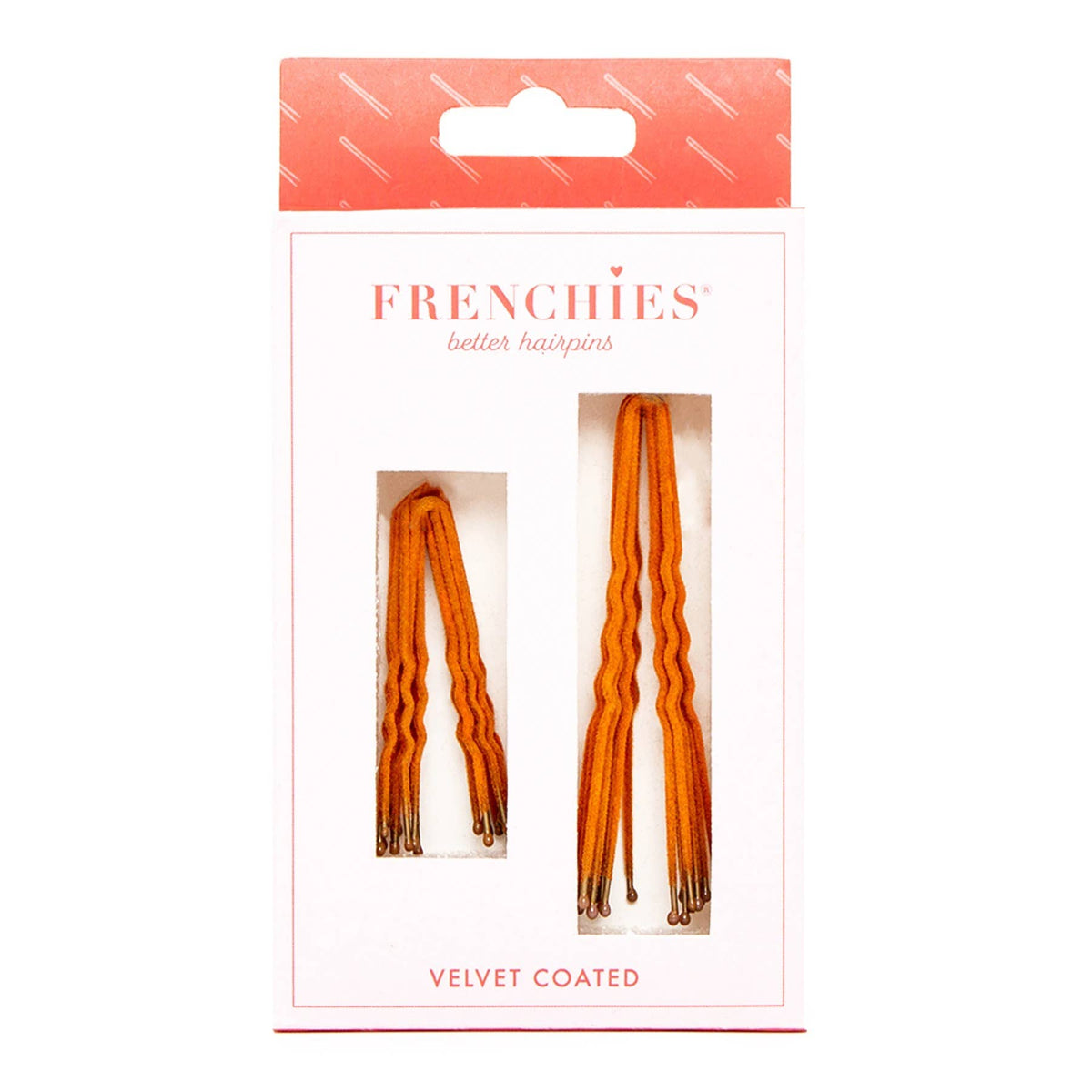 Frenchies - Frenchies  Fabulous Flocked Hairpin - Red