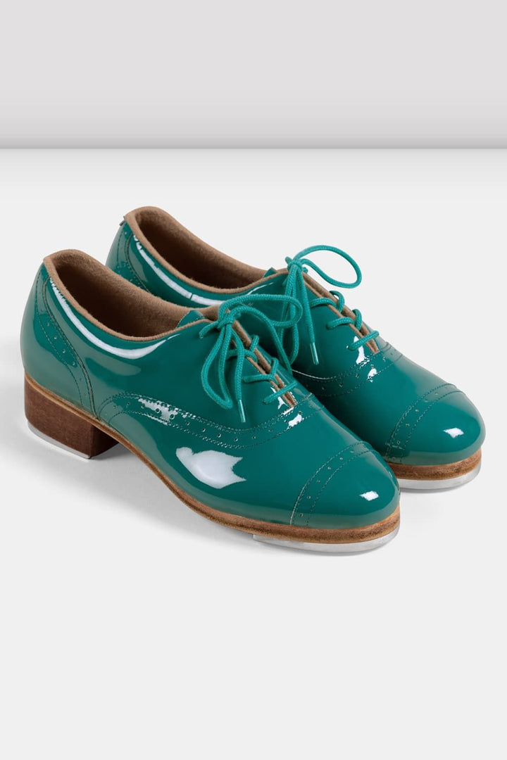 BLOCH - SO313 - LIMITED EDITION - Verdigris (Teal)  Patent Jason Samuel Smith Tap Shoe Ladies