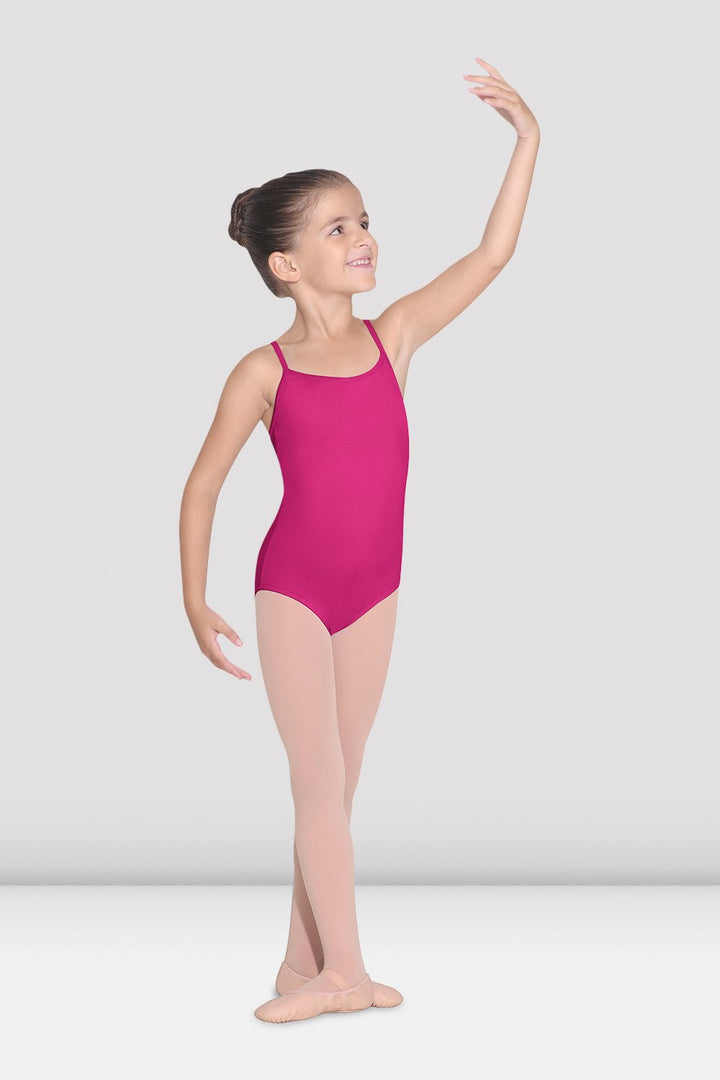 BLOCH - CL5607 - Girls Parem Camisole Leotard Berry