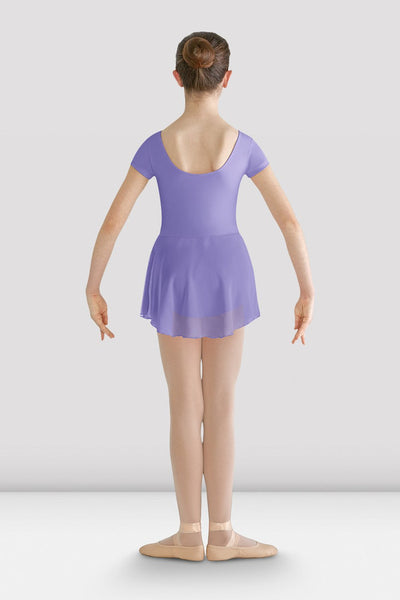 BLOCH - CL8262 - Short Sleeve Skirted  Dress   Lavender
