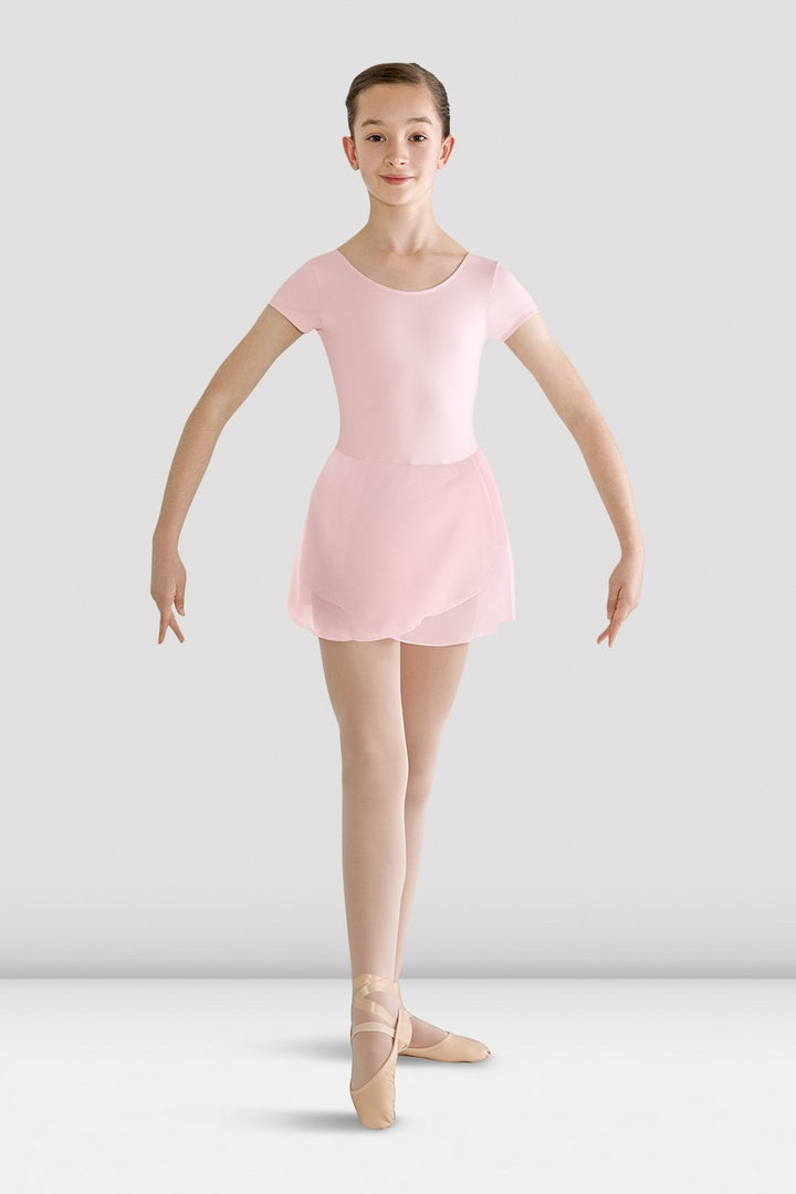 BLOCH - CL8262 - Short Sleeve Skirted  Dress   Pink