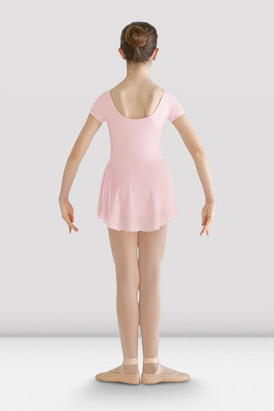 BLOCH - CL8262 - Short Sleeve Skirted  Dress   Pink