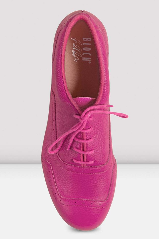 BLOCH - SO313 - LIMITED EDITION - FUCHSIA Pebble Leather Jason Samuel Smith Tap Shoe MENS
