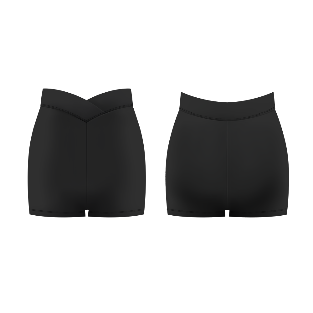 Danse de Paris - DDP -  COQUETTE V FRONT SHORT