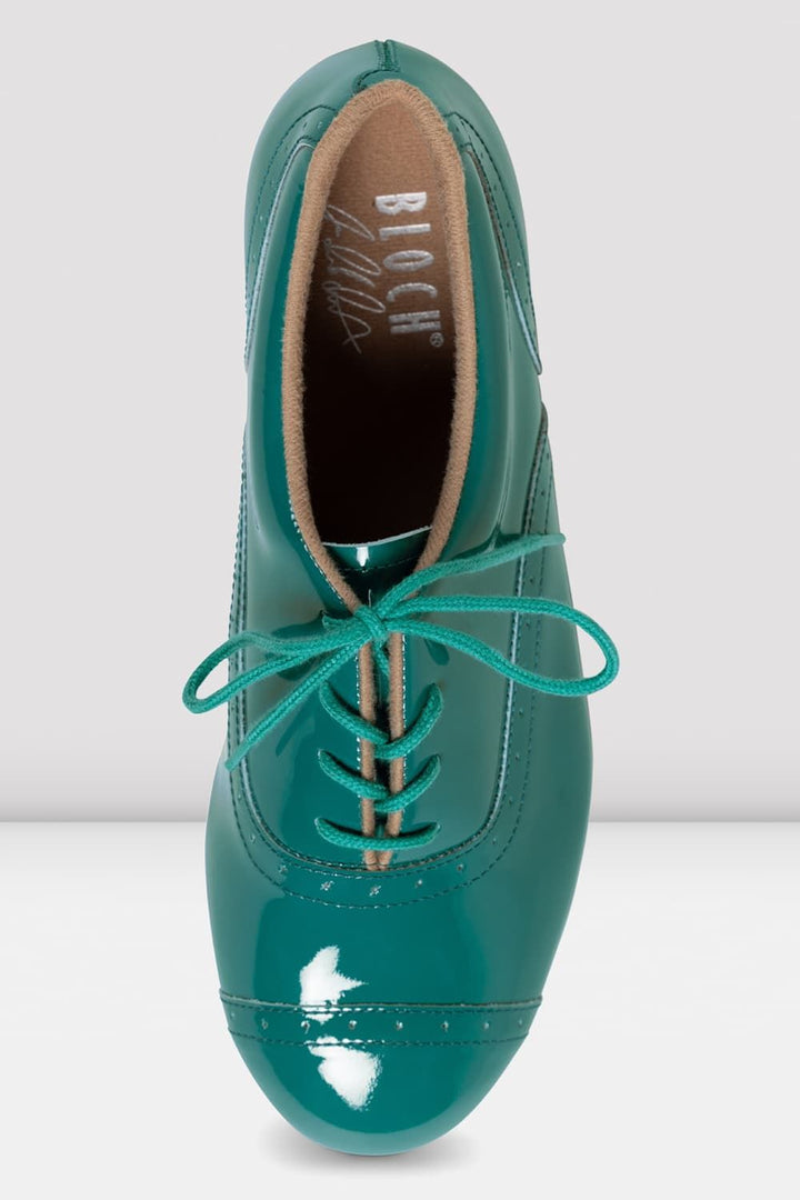 BLOCH - SO313 - LIMITED EDITION - Verdigris (Teal)  Patent Jason Samuel Smith Tap Shoe Ladies