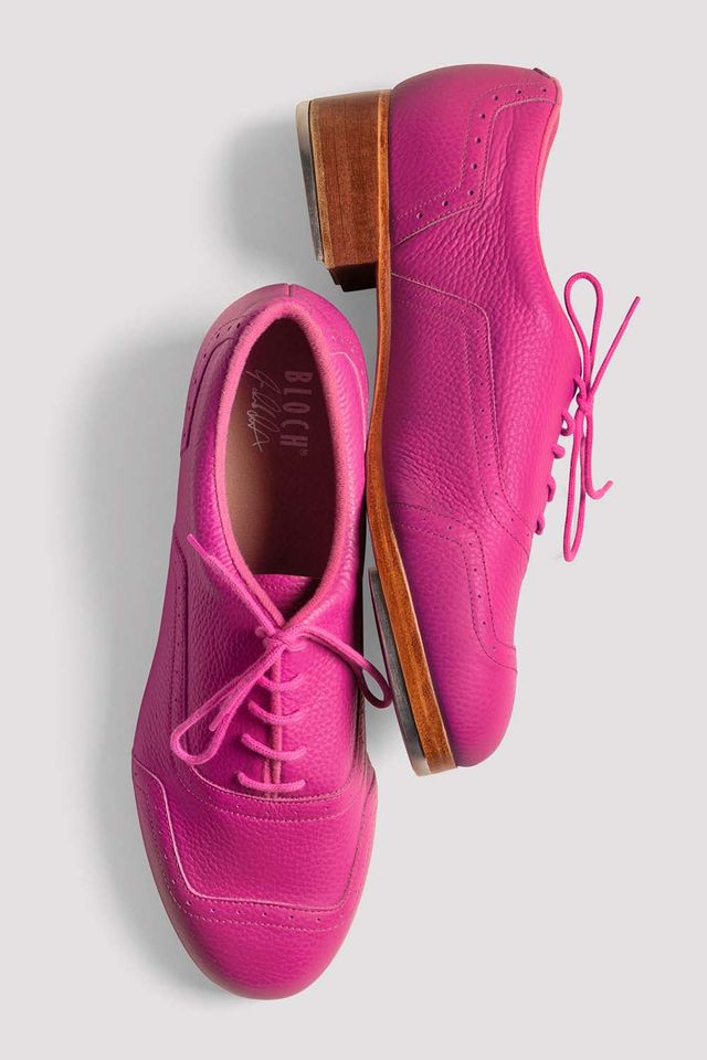 BLOCH - SO313 - LIMITED EDITION - FUCHSIA Pebble Leather Jason Samuel Smith Tap Shoe MENS