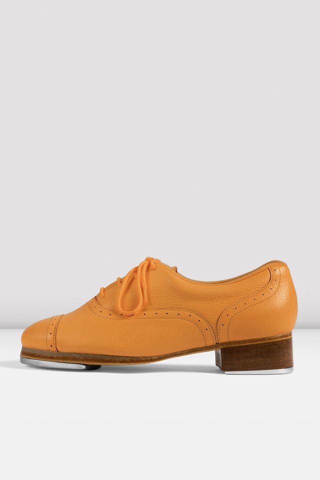 BLOCH - SO313 - LIMITED EDITION 2026  - ORANGE Textured  Leather Ladies Jason Samuels Smith Tap Shoe Ladies