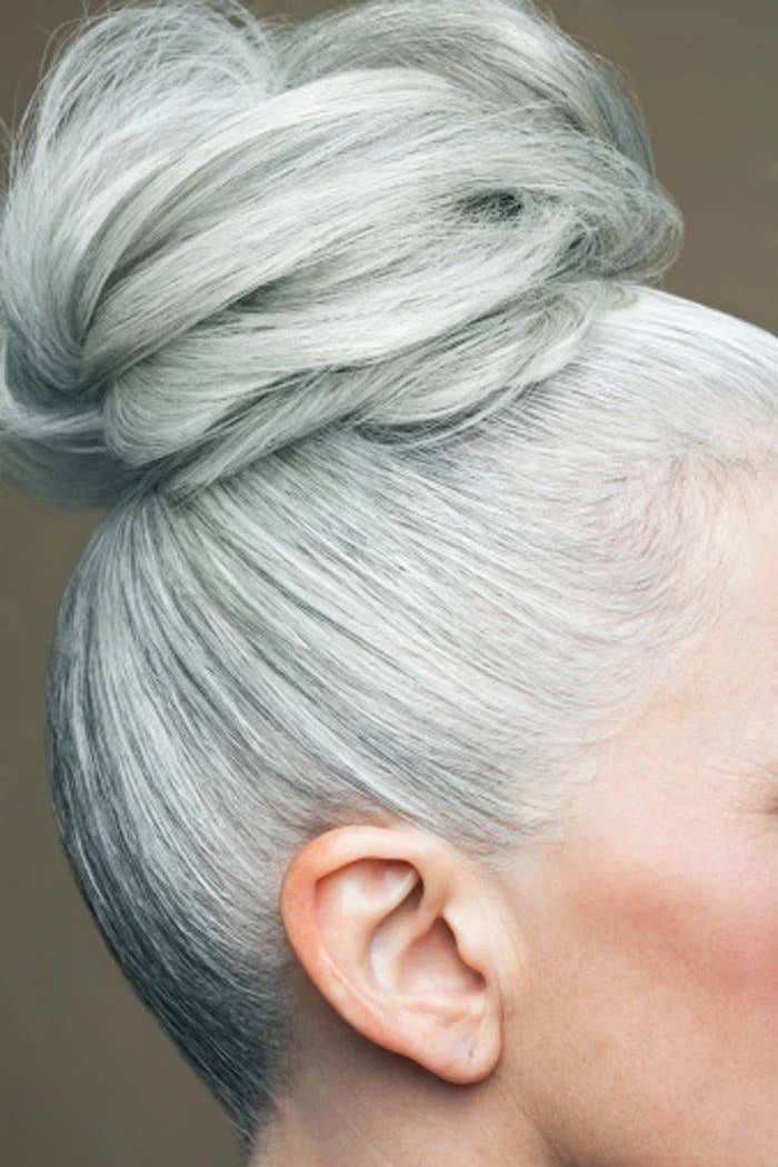 Frenchies - Frenchies Fabulous Flocked Hairpin - Gray