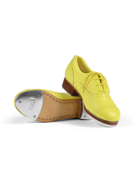 BLOCH - SO313 - LIMITED EDITION 2026  - Yellow Textured  Leather Ladies Jason Samuels Smith Tap Shoe Ladies
