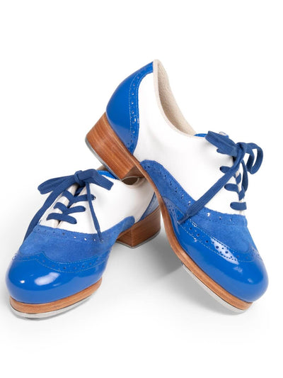 Pre-order - LIMITED Edition - Capezio Roxy Tap Shoe 960 Fashion colors 960F - BLUE and  WHITE - Available after 1 November 2023
