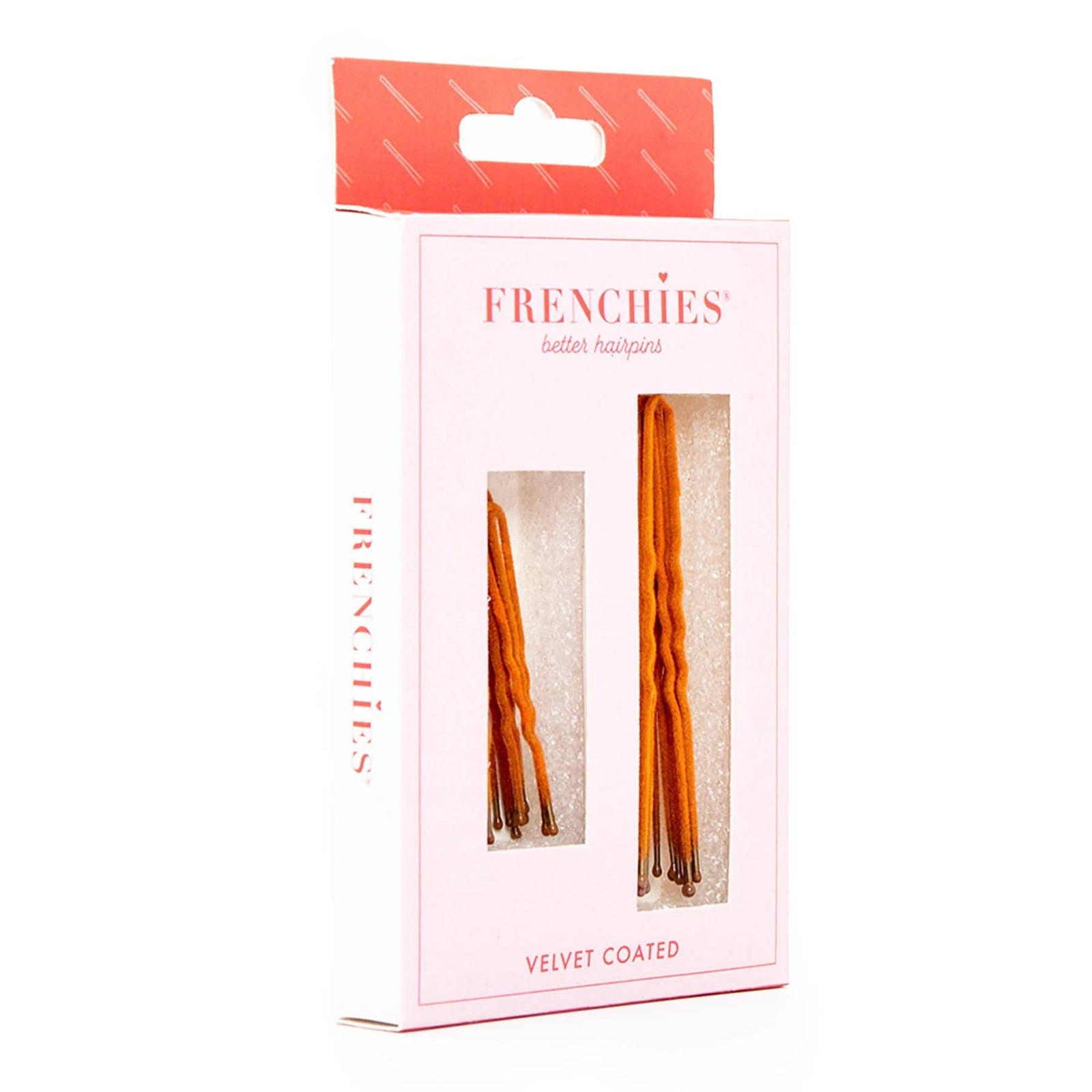 Frenchies - Frenchies  Fabulous Flocked Hairpin - Red