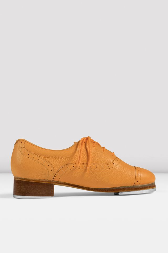 BLOCH - SO313 - LIMITED EDITION 2026  - ORANGE Textured  Leather Ladies Jason Samuels Smith Tap Shoe Ladies