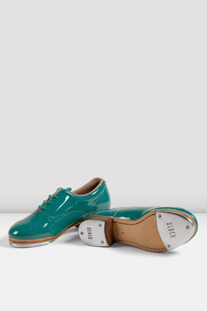 BLOCH - SO313 - LIMITED EDITION - Verdigris (Teal)  Patent Jason Samuel Smith Tap Shoe Ladies