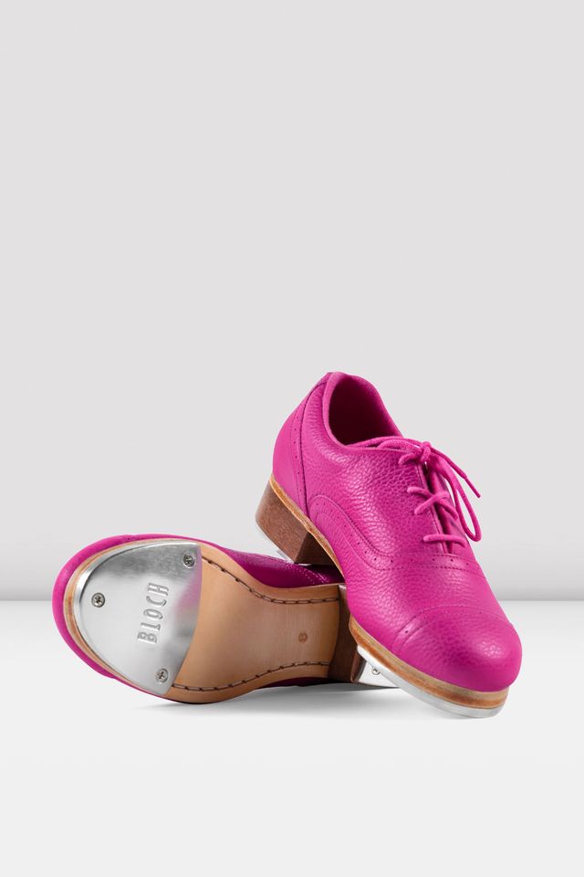 BLOCH - SO313 - LIMITED EDITION 2025  - Fuchsia Pebble Leather Ladies Jason Samuels Smith Tap Shoe Ladies