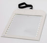 Glam'r Gear® Mirror LED Single Mirror - Sparkle Black and White