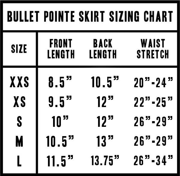 Bullet Pointe - Ballet Skirt - Cloud