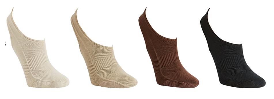 The Alpha Shock with Traction - Half Sole Dance Sock