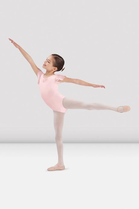 BLOCH - CL3732 Girls Flutter Sleeve   Pink