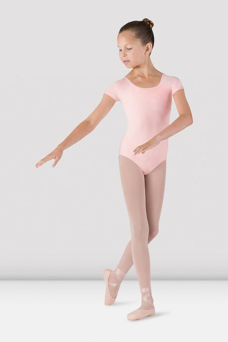 BLOCH - CL5602 Girls Cap Sleeve Leotard  Pink