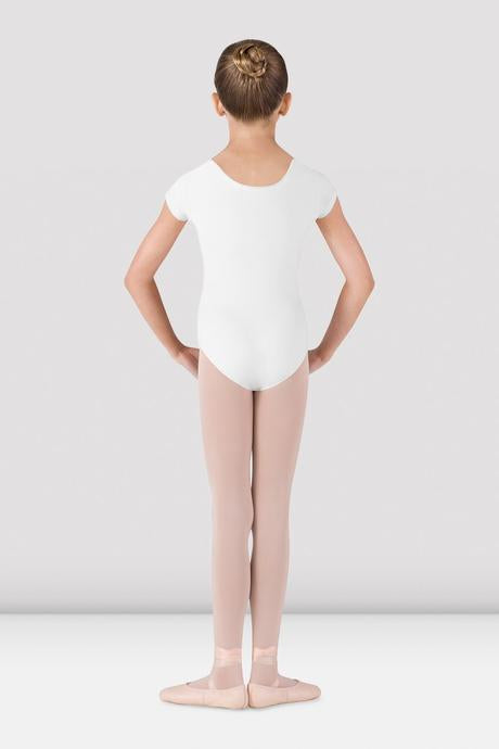 BLOCH - CL5602 Girls Cap Sleeve Leotard  White