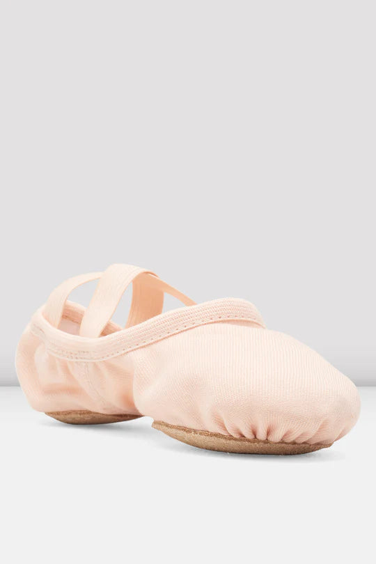BLOCH - SO284G - Performa - Canvas Ballet Shoe - Childrens - Pink (TPK)
