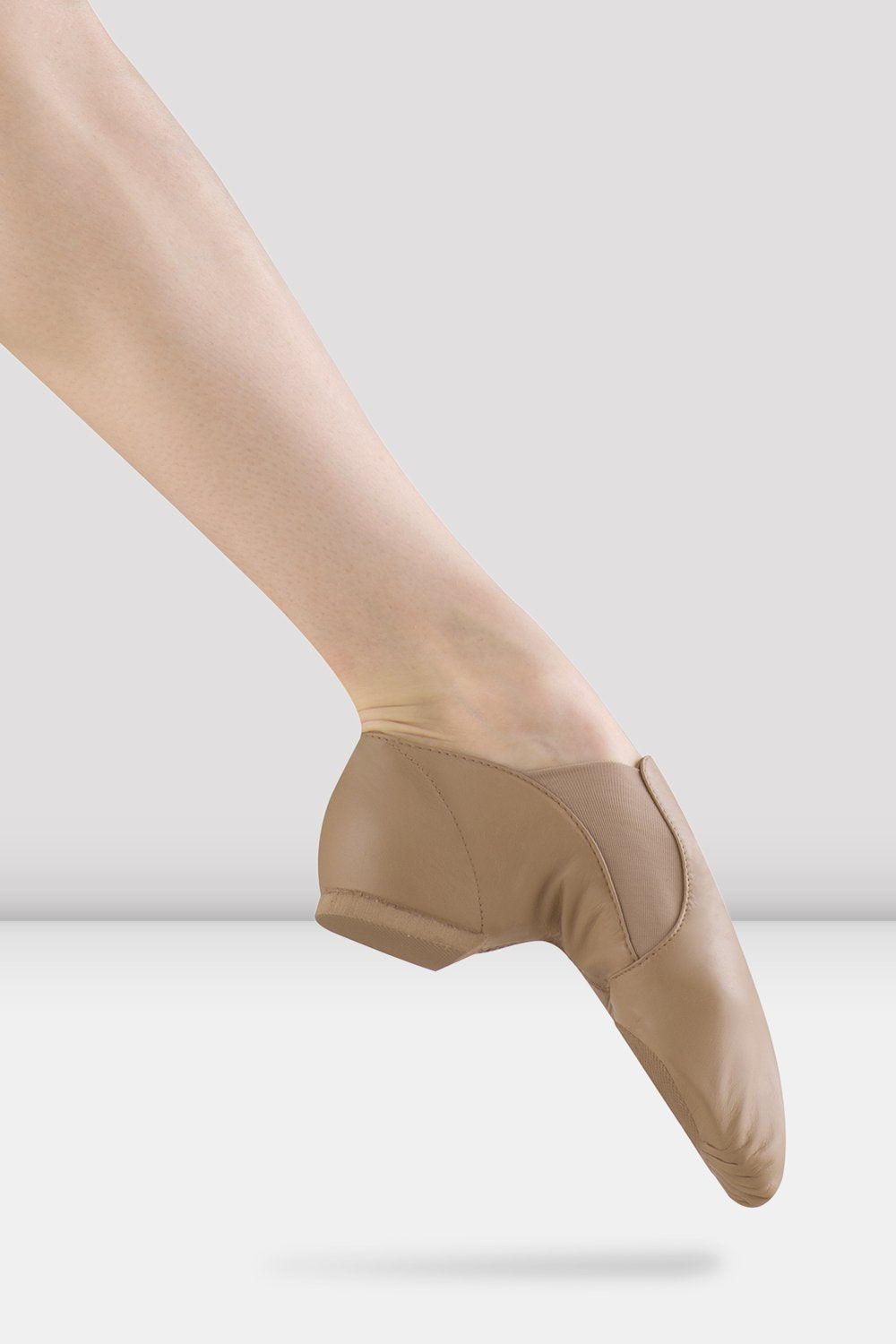 BLOCH - SO499G - Leather Elasta Jazz Booties