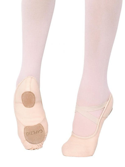 CAPEZIO - Hanami Canvas Ballet Shoe Adult Light Pink