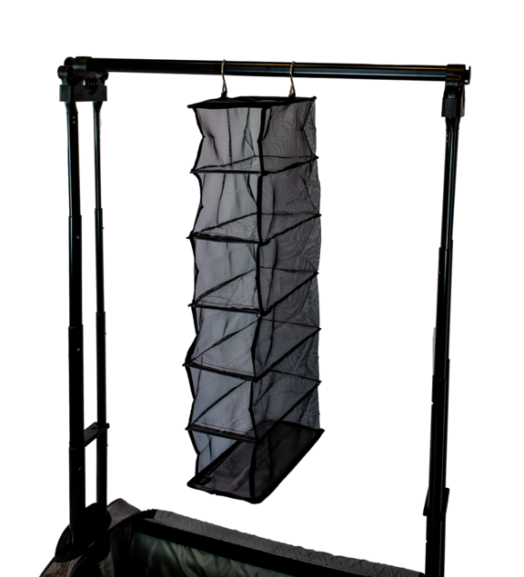 Glam'r Gear® 6-Shelf Transparent Hanging Shoe/Accessory Organizer