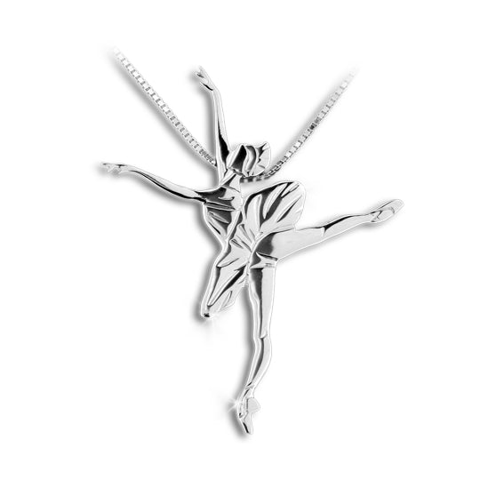 Mikelart Necklace Pendant Ballerina Dancer Corsaire