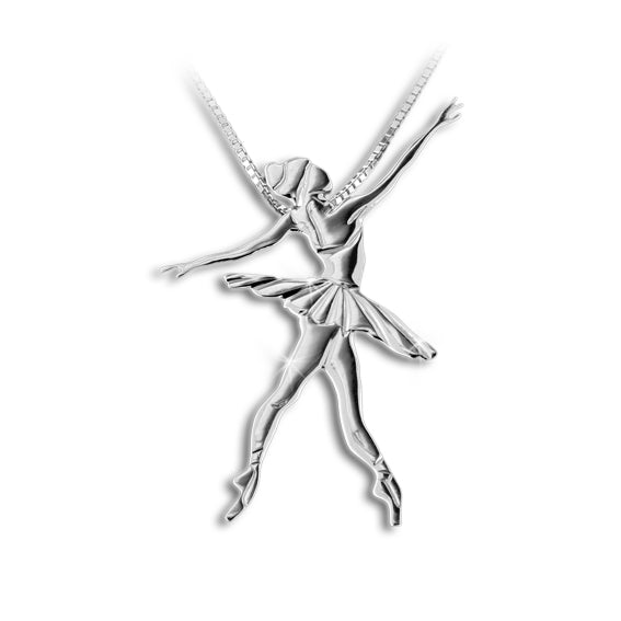 Mikelart Necklace Pendant Ballerina Allonge
