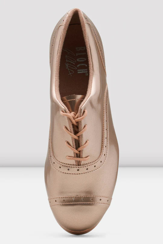 BLOCH SO313 LIMITED EDITION GOLD Metallic Patent Jason Samuel Smith Tap Shoe Ladies