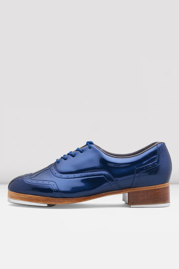BLOCH - SO313 - LIMITED EDITION - Navy Metallic Patent Jason Samuel Smith Tap Shoe MENS